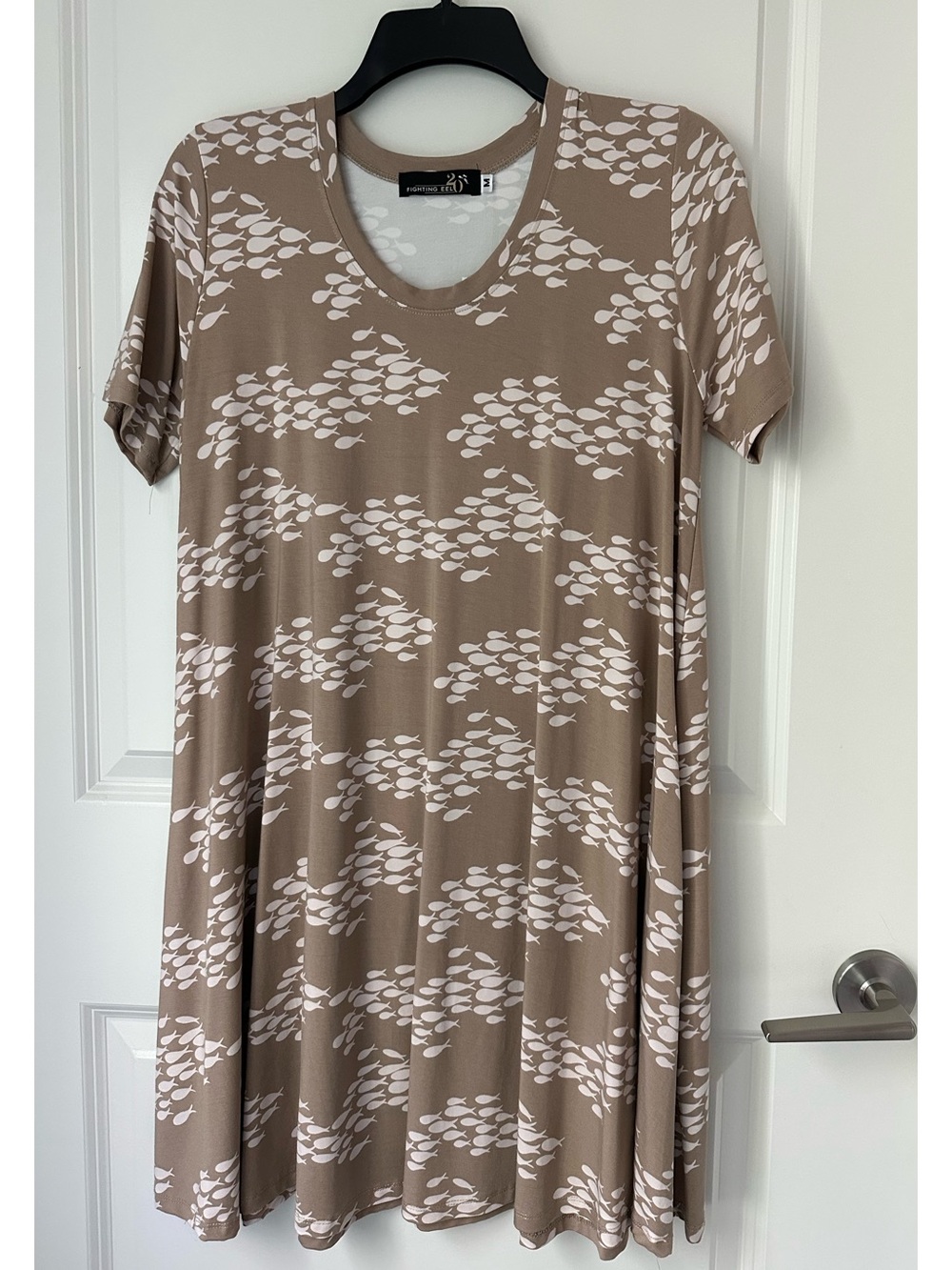 Fighting Eel Dress Amira Kahlua Fish Size M